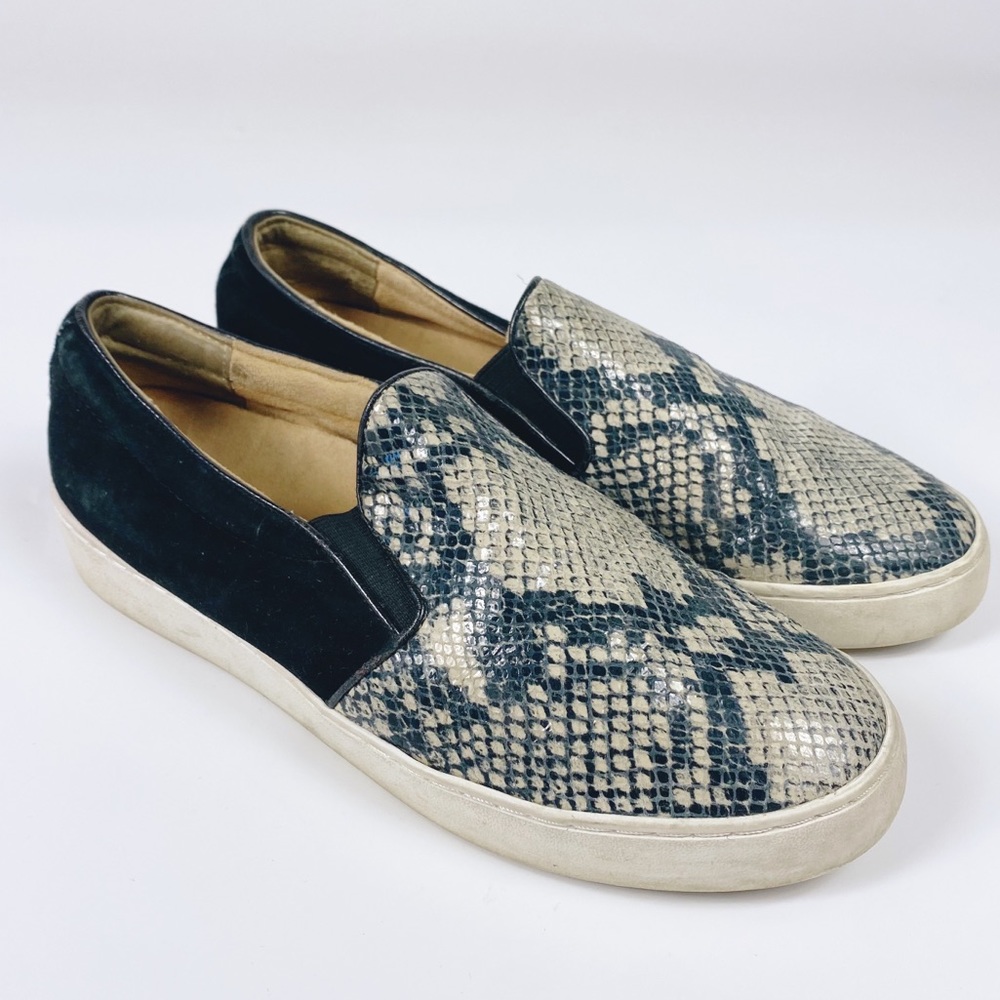 Vionic Snakeskin Slip On Sneakers